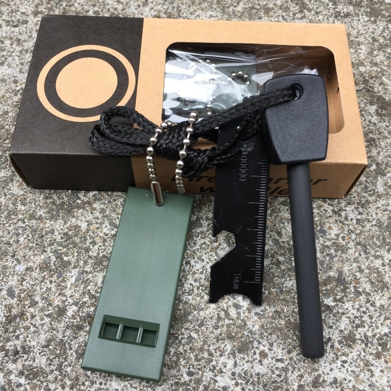 Magnesium Fire Starter - Kit de survie en plein air,