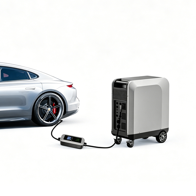 Solar Emergency Charger - Nouveau chargeur de voiture électrique solaire