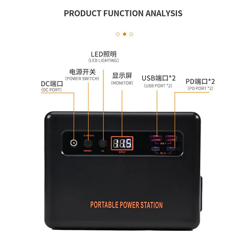 Station d'alimentation portabl - Solar Emergency Charger avis et prix