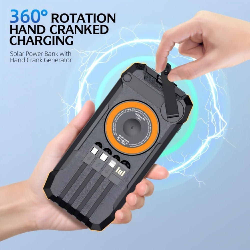 Nouvelle batterie solaire 5000 - Solar Emergency Charger avis et prix