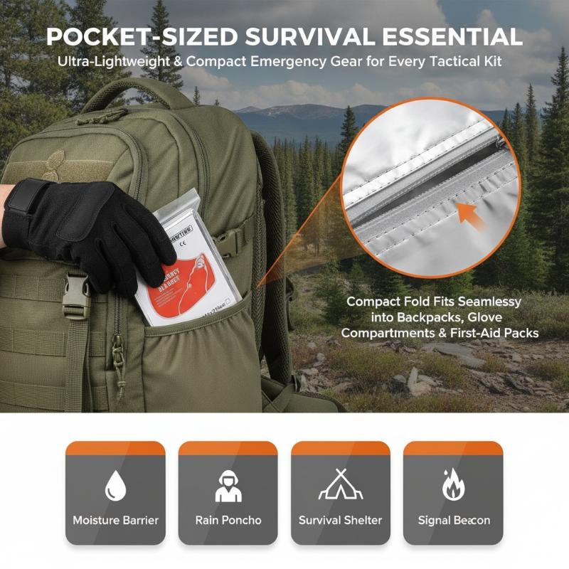Lot de 5 couvertures thermique - Survival Blanket Reflective avis et prix