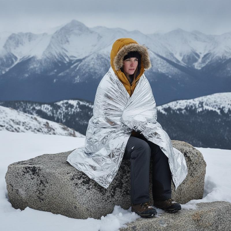Lot de 5 couvertures thermique - Survival Blanket Reflective avis et prix