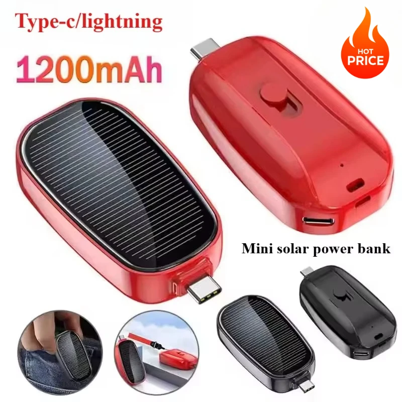 Mini batterie externe solaire  - Solar Emergency Charger avis et prix