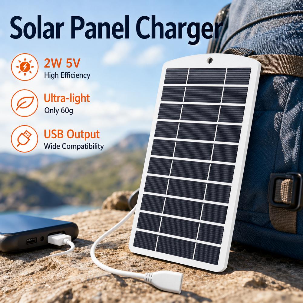 Chargeur solaire USB portable, - Solar Emergency Charger avis et prix